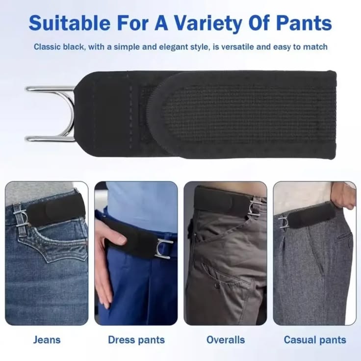 Unisex Buckleless Belt Hook